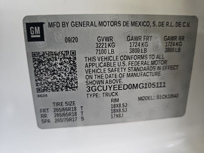 2021 Chevrolet Silverado RST