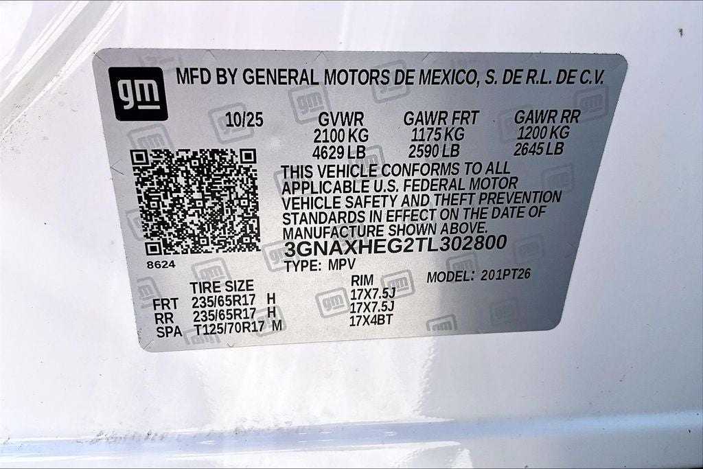 2026 Chevrolet Equinox LT