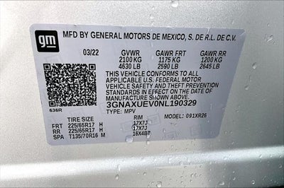 2022 Chevrolet Equinox LT