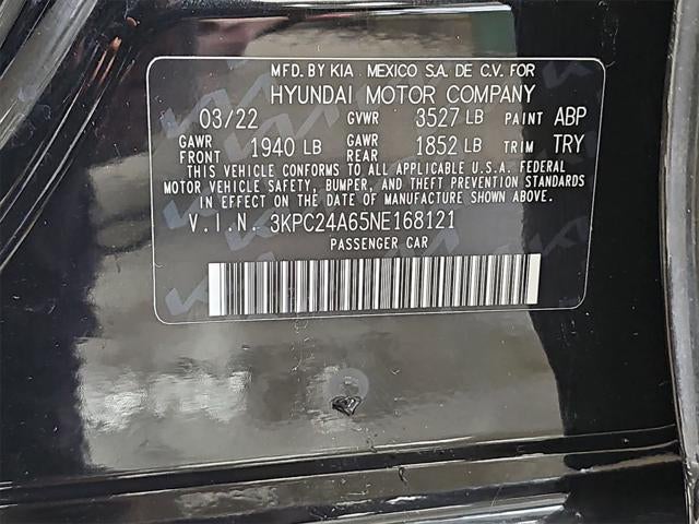 2022 Hyundai Accent SE