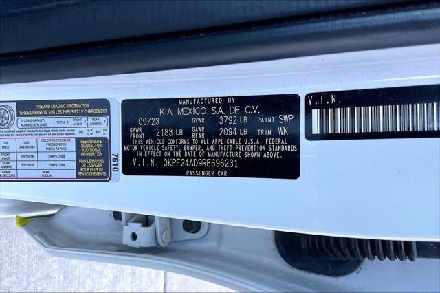 2024 Kia Forte LXS