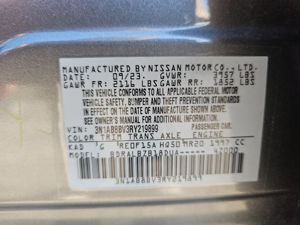 2024 Nissan Sentra S