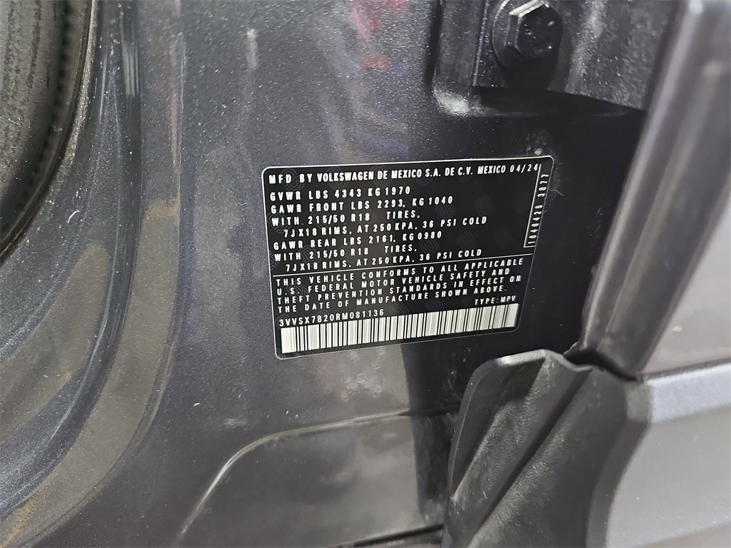 2024 Volkswagen Taos 1.5T SE