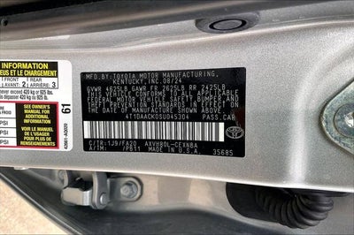 2025 Toyota CAMRY LE