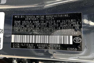 2025 Toyota CAMRY SE