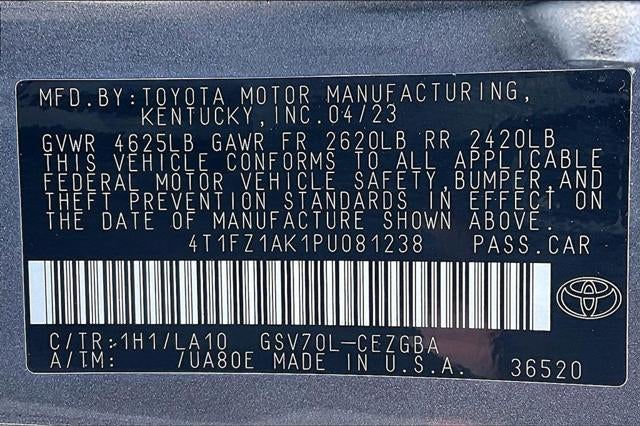 2023 Toyota CAMRY XLE