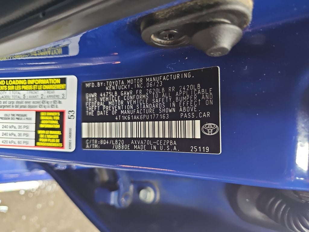 2023 Toyota CAMRY XSE