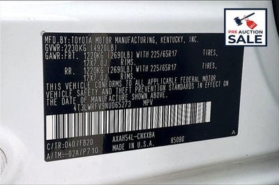 2022 Toyota RAV4 HYBRID LE