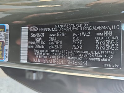 2025 Hyundai Tucson SEL