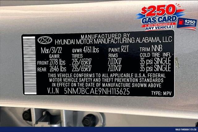 2022 Hyundai Tucson SEL