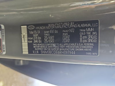 2024 Hyundai Tucson SEL