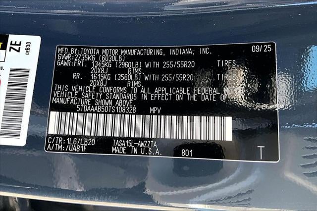 2026 Toyota Grand Highlander Platinum