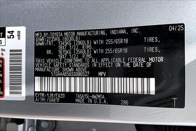 2025 Toyota Grand Highlander XLE