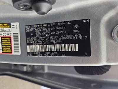 2023 Toyota HIGHLANDER XLE