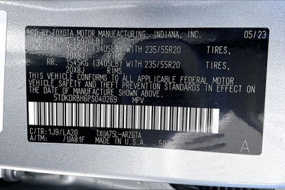 2023 Toyota HIGHLANDER Platinum