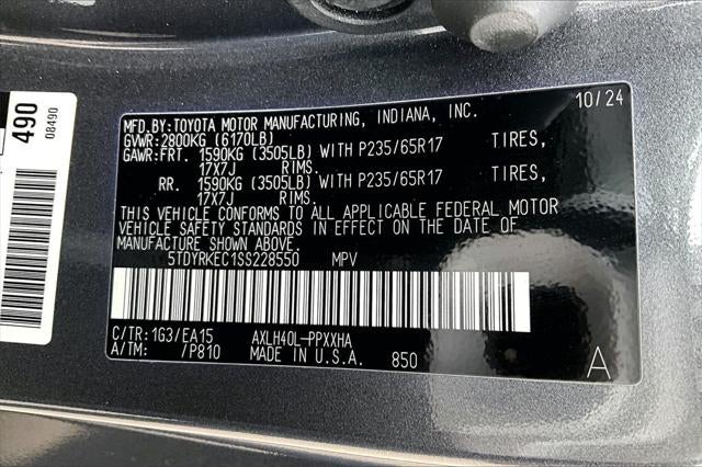 2025 Toyota SIENNA XLE XLE 7 Passenger