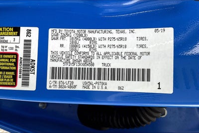 2019 Toyota Tundra 1794