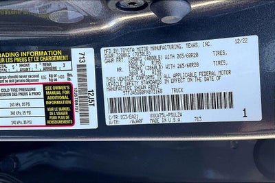 2023 Toyota TUNDRA 4X4 Limited
