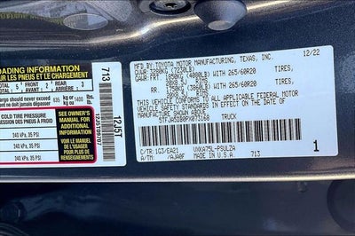 2023 Toyota TUNDRA 4X4 Limited