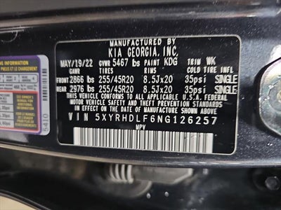 2022 Kia Sorento X-Line EX