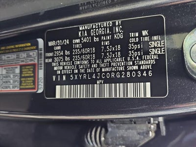 2024 Kia Sorento S
