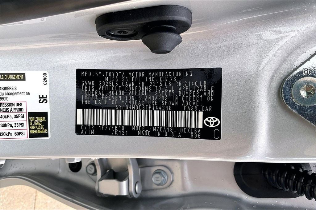 2026 Toyota Corolla LE