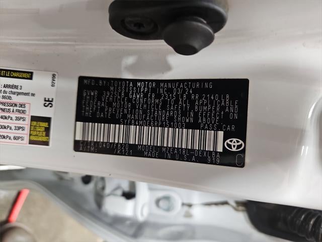 2024 Toyota COROLLA LE