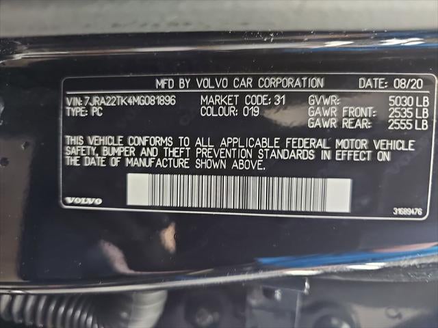 2021 Volvo S60 T6 Momentum