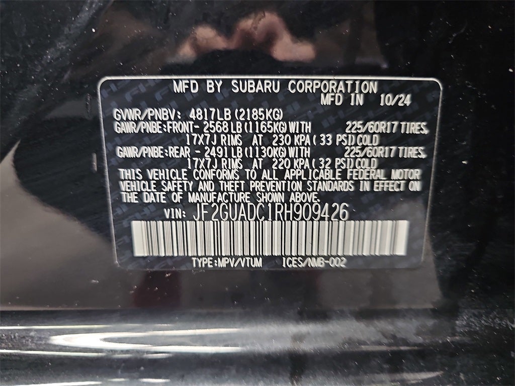 2024 Subaru Crosstrek Premium