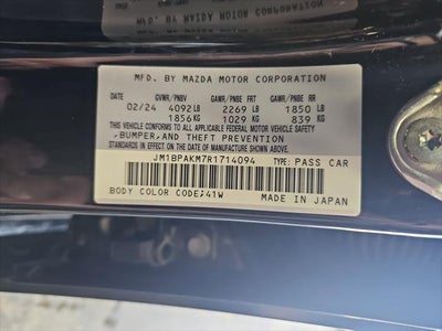 2024 Mazda Mazda3 2.5 S Select Sport