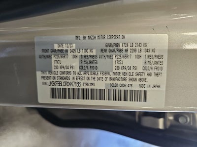 2024 Mazda Mazda CX-5 2.5 S Select Package