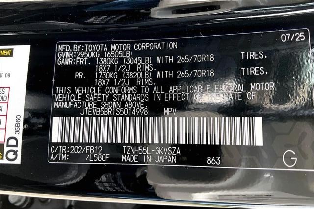2025 Toyota 4RUNNER HYBRID TRD Off Road