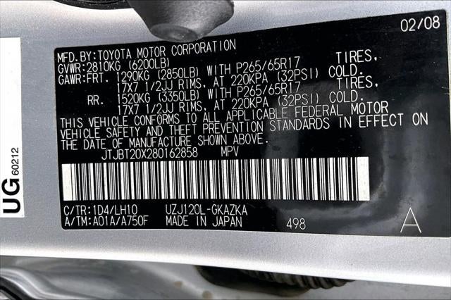 2008 Lexus GX 470 470