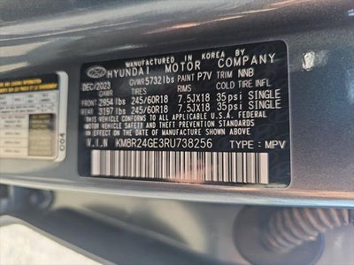 2024 Hyundai Palisade SEL 7 Passenger