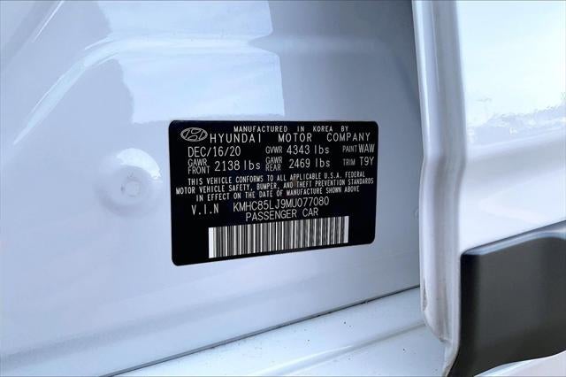 2021 Hyundai Ioniq Limited