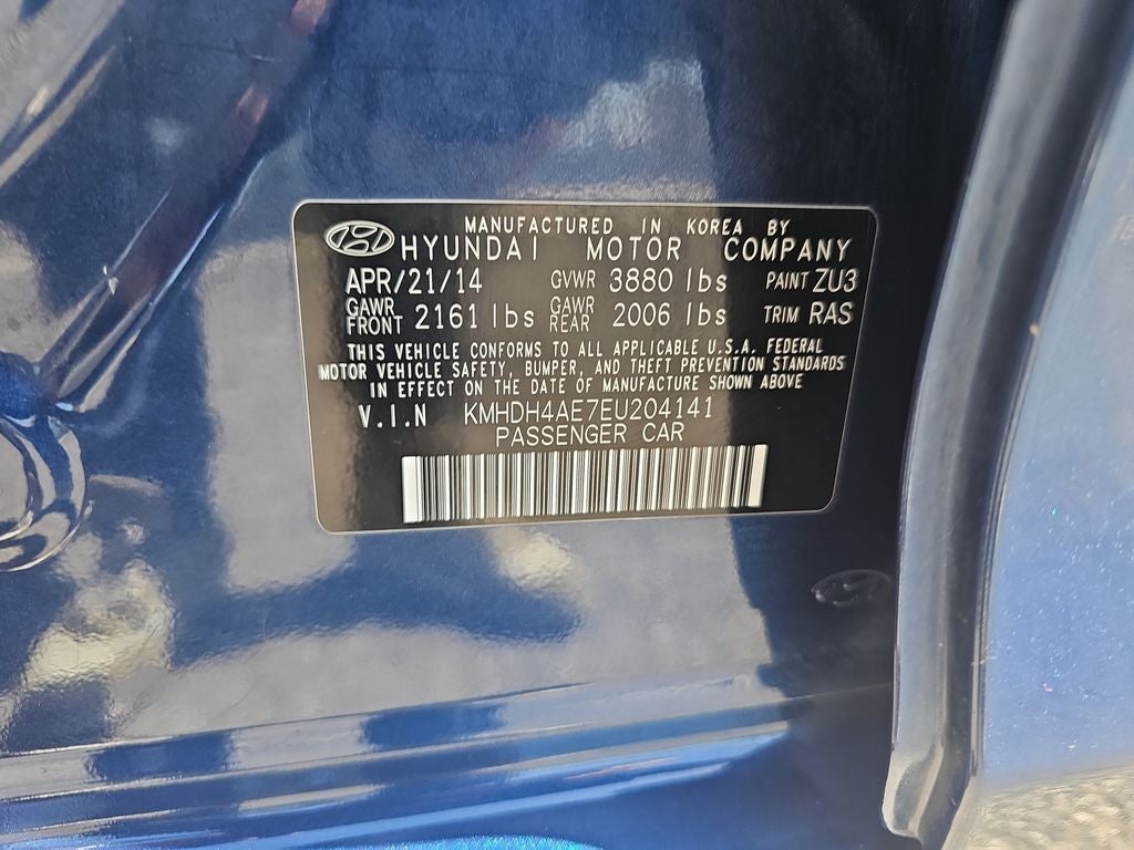 2014 Hyundai Elantra SE
