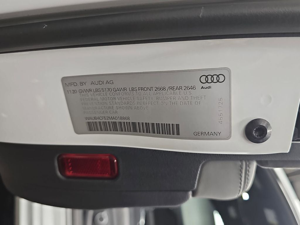 2021 Audi S5 Prestige quattro