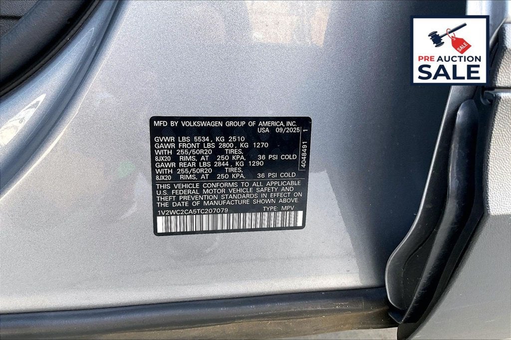 2026 Volkswagen Atlas Cross Sport SE w/Technology