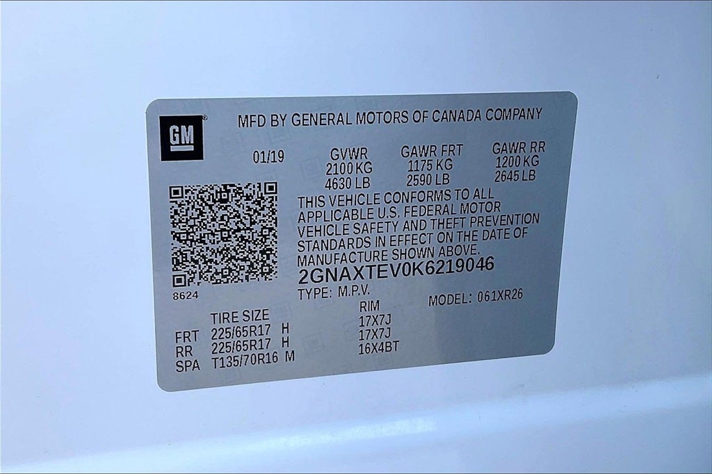 2019 Chevrolet Equinox LT