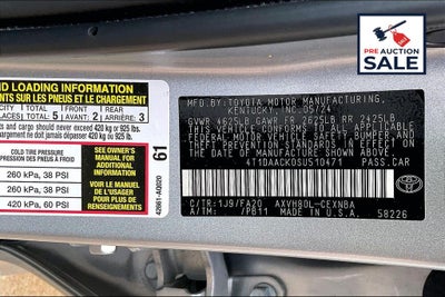 2025 Toyota Camry LE