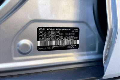2025 Mitsubishi Outlander Sport 2.0 SE