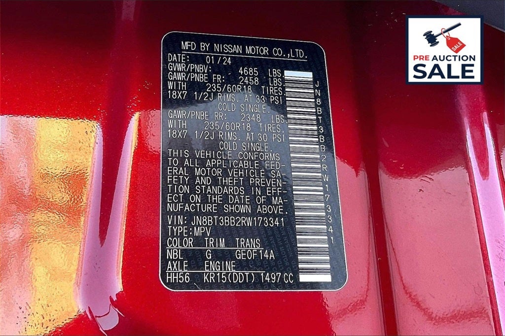 2024 Nissan Rogue SV