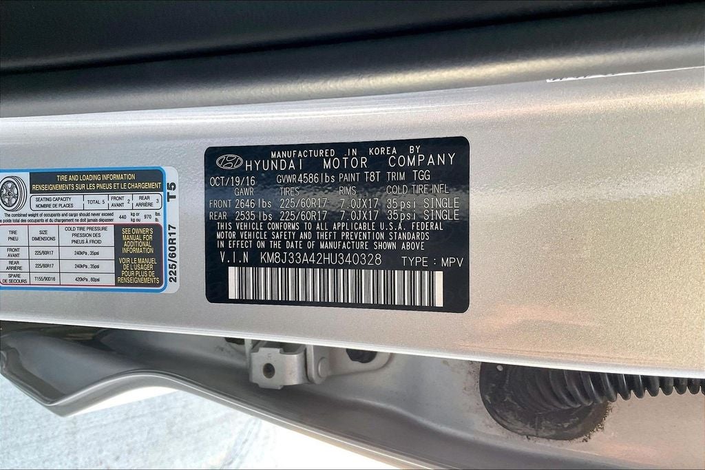 2017 Hyundai Tucson SE