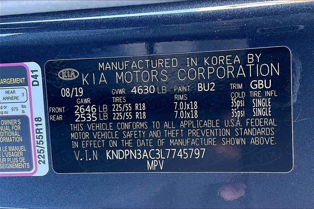 2020 Kia Sportage EX