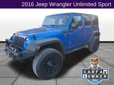 2016 Jeep Wrangler Unlimited Sport