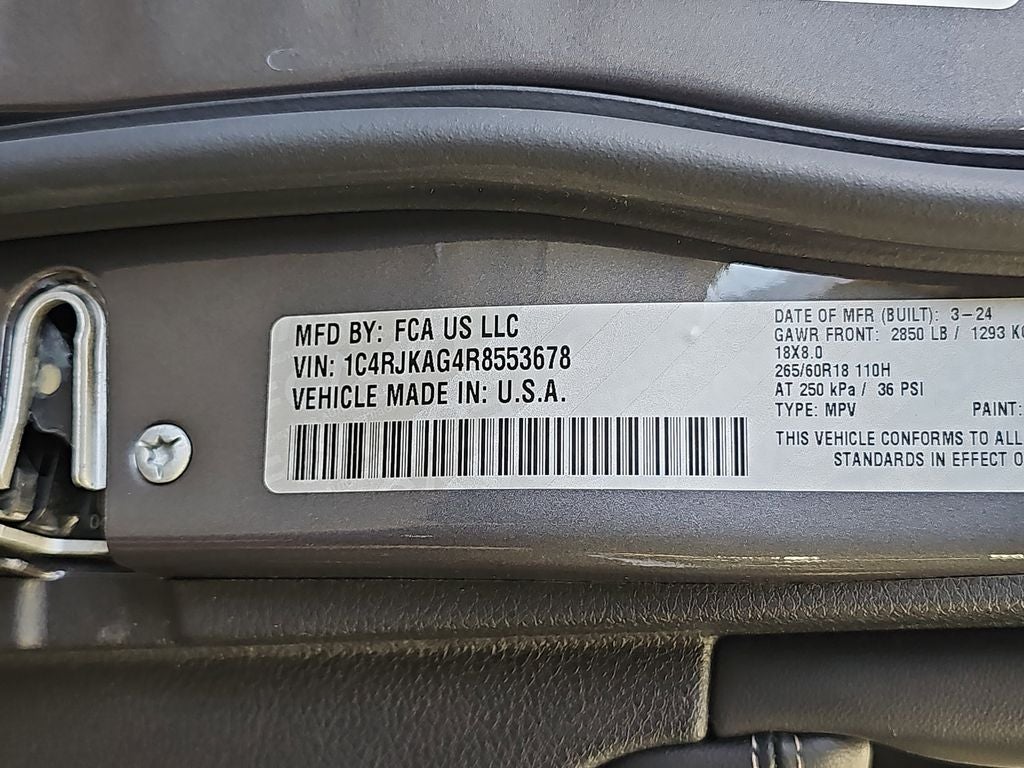 2024 Jeep Grand Cherokee L Altitude 4x4