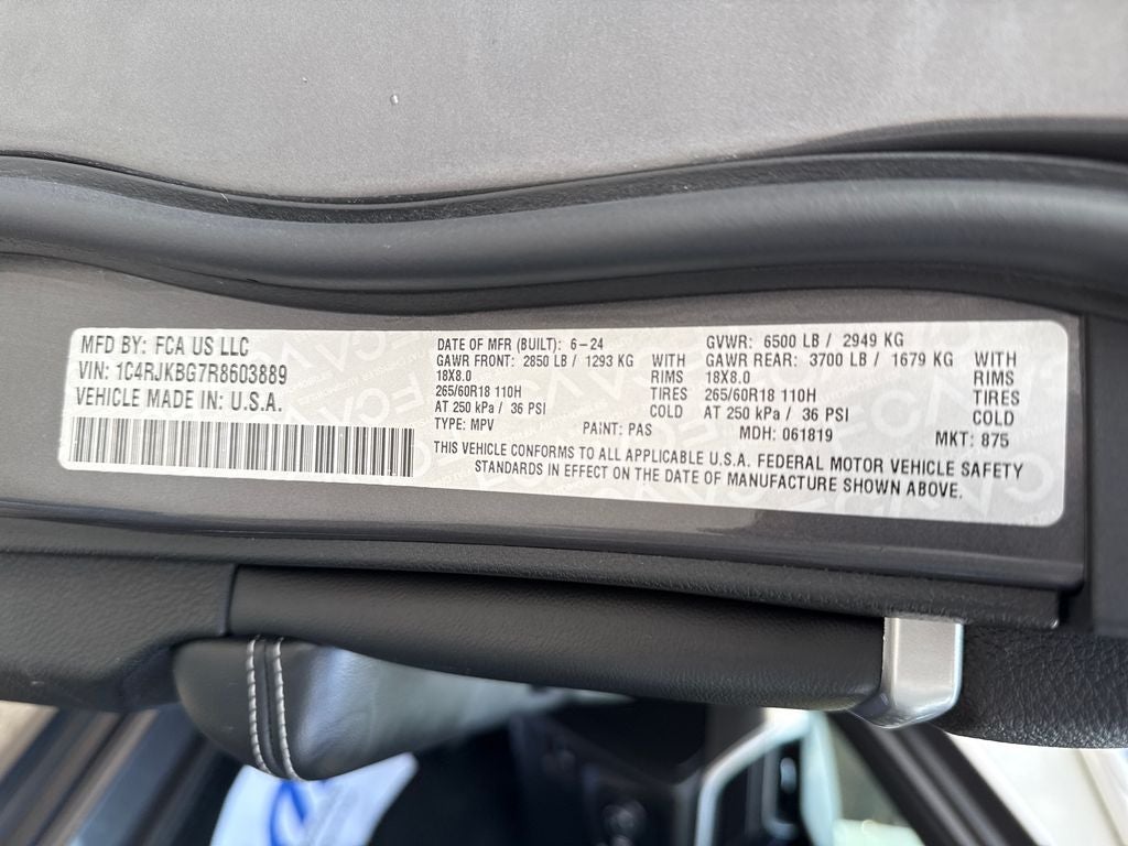 2024 Jeep Grand Cherokee L Limited 4x4