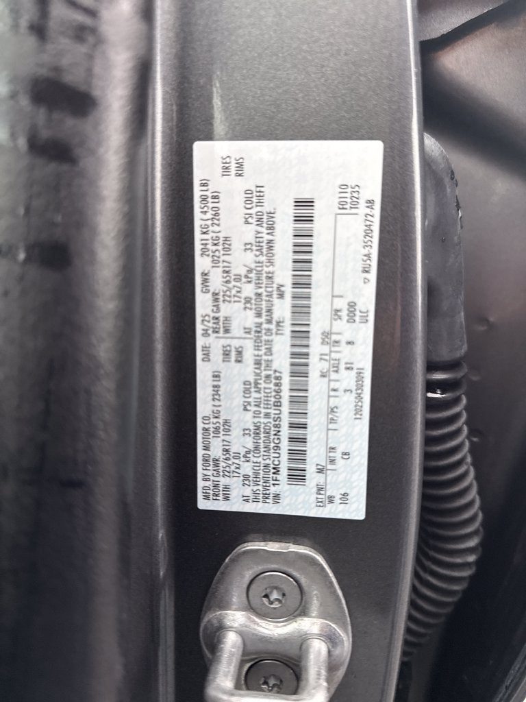 2025 Ford Escape Active