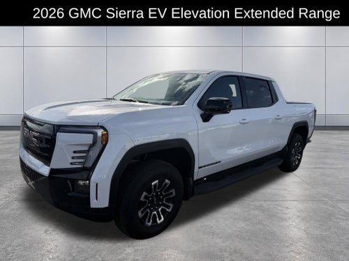 2026 GMC Sierra EV Extended Range Elevation