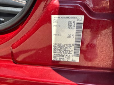 2021 Nissan Altima SR FWD